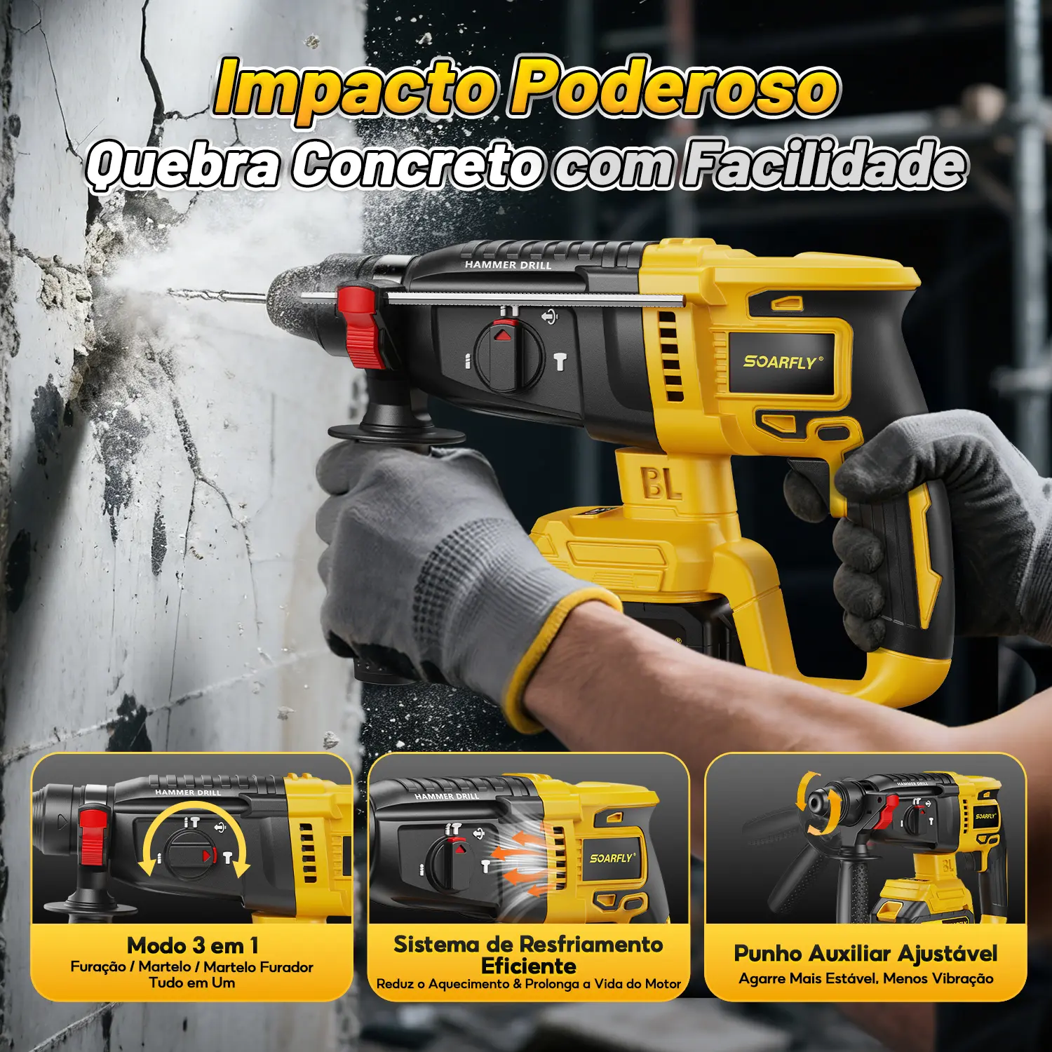 Imagem 4 de Kit Ferramentas 4 em 1