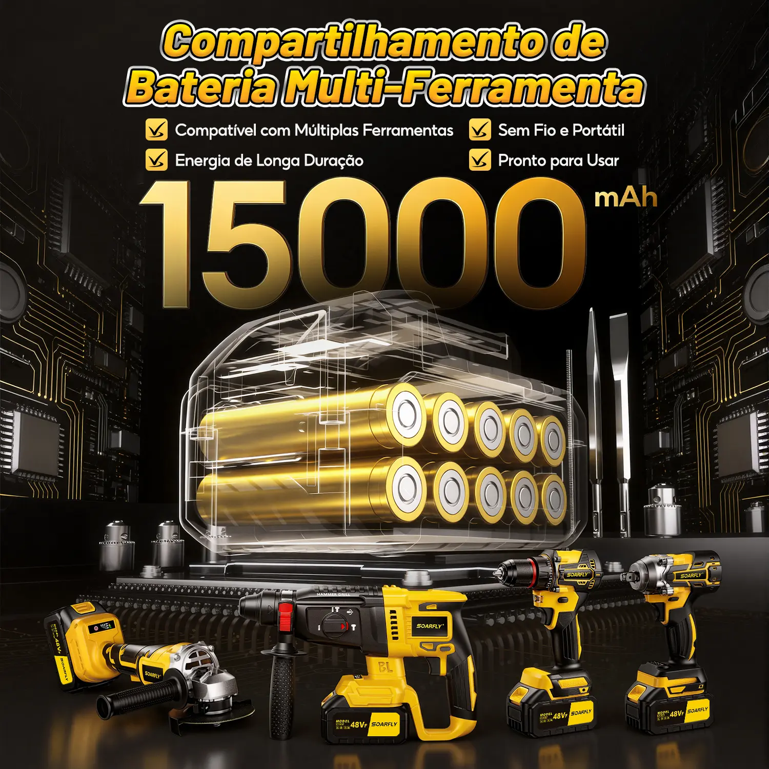 Imagem 8 de Kit Ferramentas 4 em 1